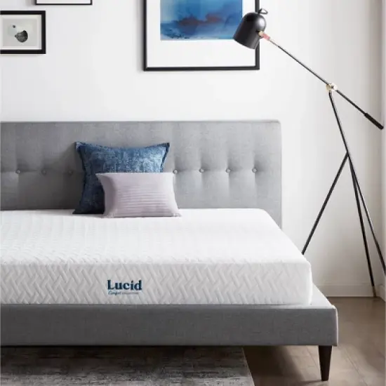 Lucid Comfort Collection 8" Gel Memory Foam Mattress image {6}