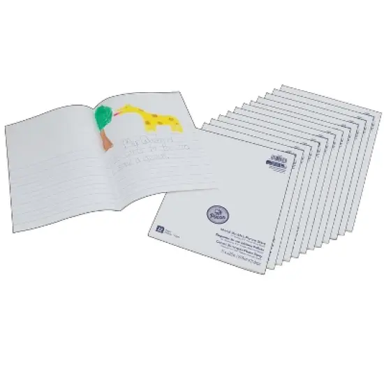 Prang Beginner Sketch Booklet, Picture Story, 11" x 8-1/2", 16 Sheets / 32 Pages, Pack of 12 image {3}