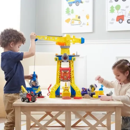 Rubble & Crew Rubble Deluxe Bulldozer Toy Vehicle image {8}