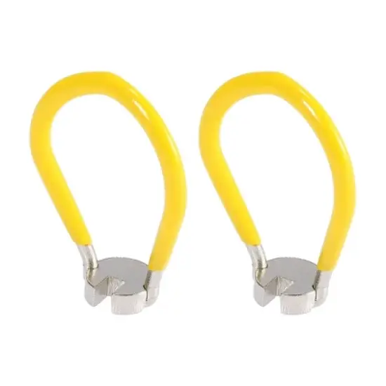 Unique Bargains Bicycle Wheel Spoke Wrench Repair Tool 0.15" 2pcs image {8}