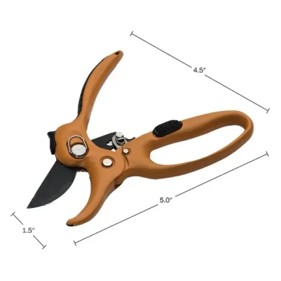 Kings County Tools 5-inch Ratchet Pruning Shears image {5}