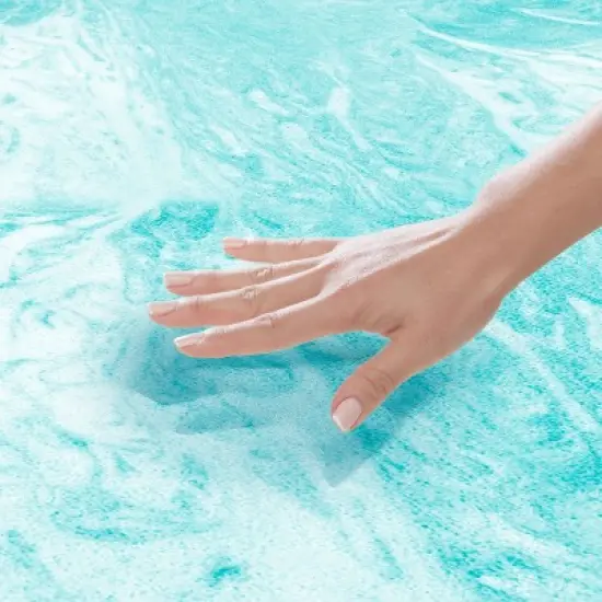 Vibe Heather Grey 8&rdquo; Gel Memory Foam Mattress in a Box [Ultra Small Package] image {4}