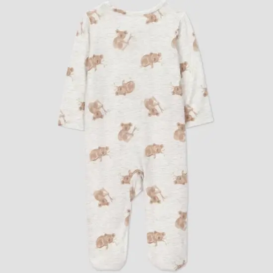 Carter's Just One You&reg; Baby Koala Bear Comfy Soft Sleep N' Play - Heather Gray image {1}