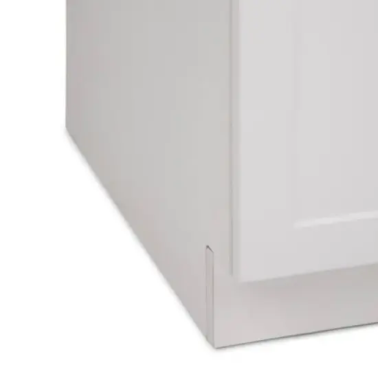 Lindor Transitional Laundry Cabinet with Pull-Out Faucet and ABS Sink White - WyndenHall image {9}