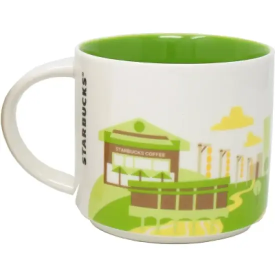 Starbucks You Are Here Series Chengdu Ceramic Mug, 14 Oz image {1}