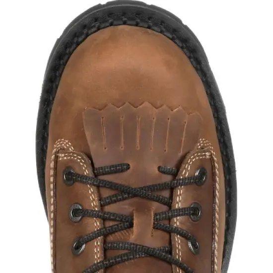 Men's Georgia Boot Comfort Core Waterproof Low Heel Logger Work Boot image {5}