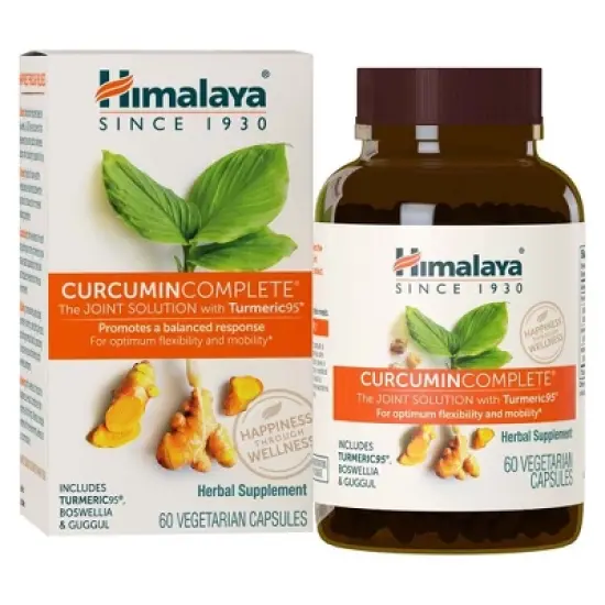Himalaya Curcumin Complete for Joint Support, 372 mg, 60 Capsules, 1 Month Supply image {5}