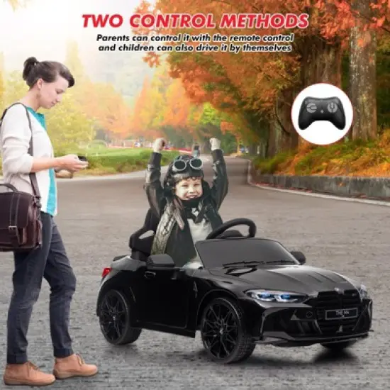 12V Electric Ride On Car, Sports Car for Kids Electric Vehicle, Power Wheels for Boys Girls, with Suspension System image {5}