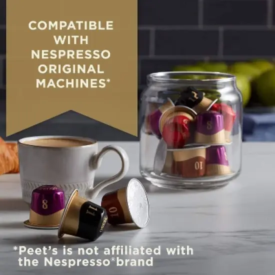 Peet's Coffee Caramel Dark Roast Espresso Capsules - 10ct image {3}
