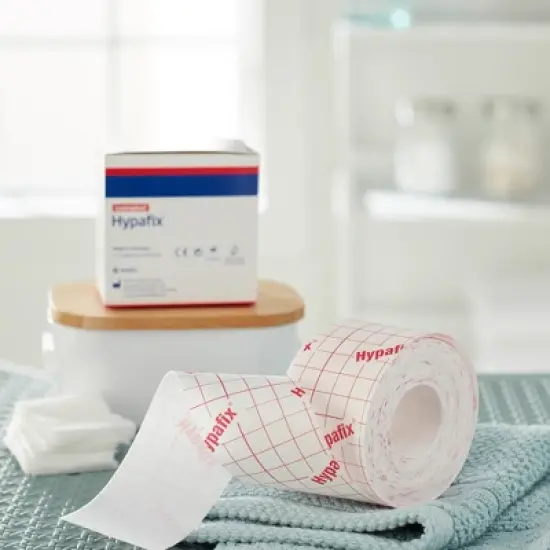 Hypafix Non-Sterile Dressing Retention Tape with Liner - White image {2}