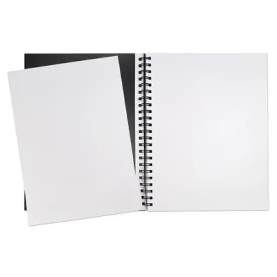 UCreate Poly Cover Sketch Book, Heavyweight, 12" x 9", 75 Sheets, Pack of 3 image {2}
