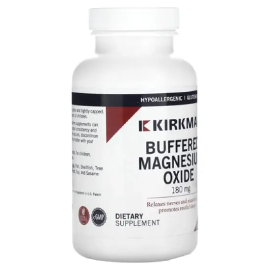Kirkman Labs Buffered Magnesium Oxide, 180 mg, 250 Capsules image {3}