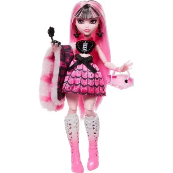 Monster High Skulltimates Secrets Fearidescent Draculaura Fashion Doll image {4}