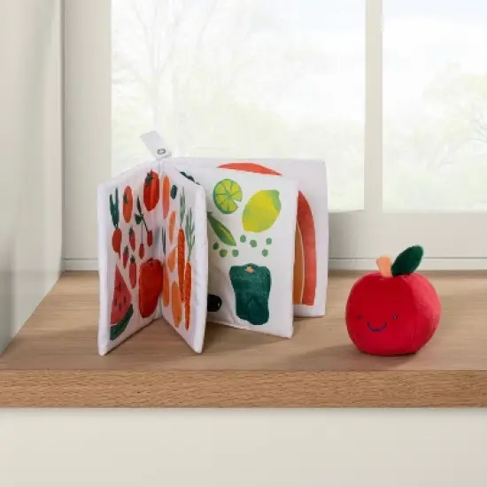 Soft Activity Book - Cloud Island&trade; Fruits and Veggies image {1}