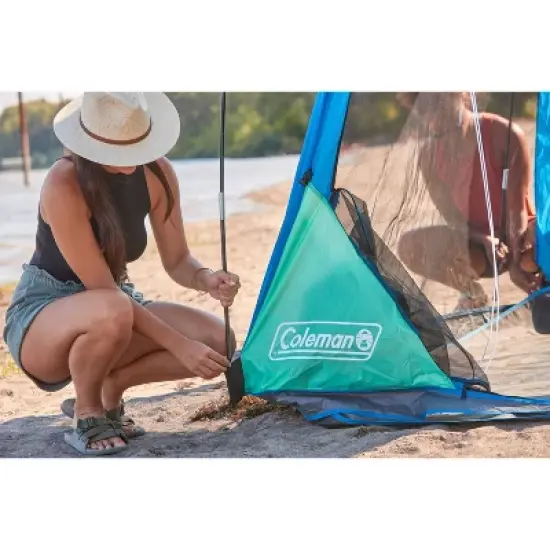 Coleman 8'x8' Skyshade Screendome Shelter - Blue image {5}