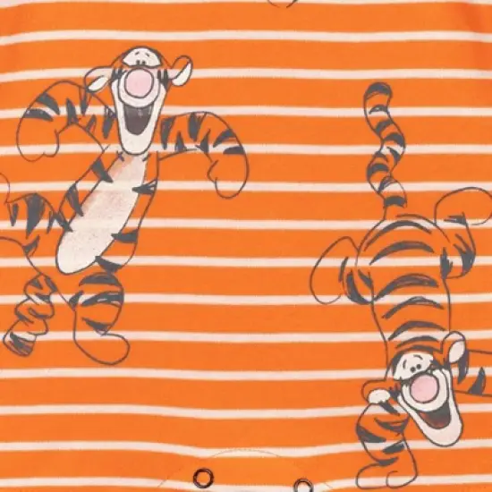 Disney Winnie the Pooh Tigger tiger pig 2 Pack Rompers Orange/Yellow  image {5}