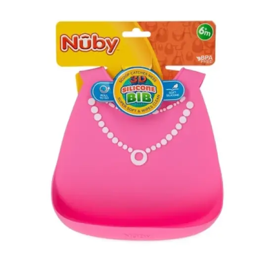 Nuby Bib 3D Silicone image {3}