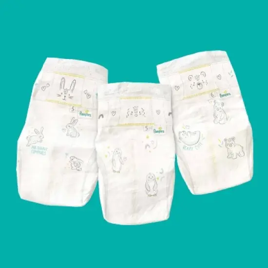 Pampers Swaddlers Active Baby Diapers - (Select Size and Count) image {6}