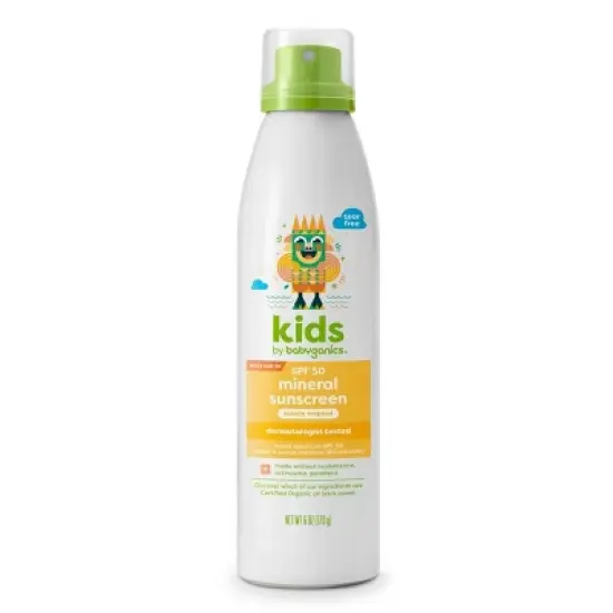 Babyganics Kids' Continuous Sunscreen Spray SPF 50 - 6oz image {3}
