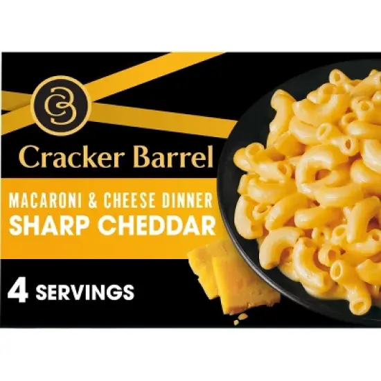 Cracker Barrel Sharp Cheddar Mac and Cheese Dinner - 14oz image {9}