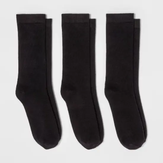 Women's 3pk Crew Socks - A New Day&trade; 4-10 image {2}