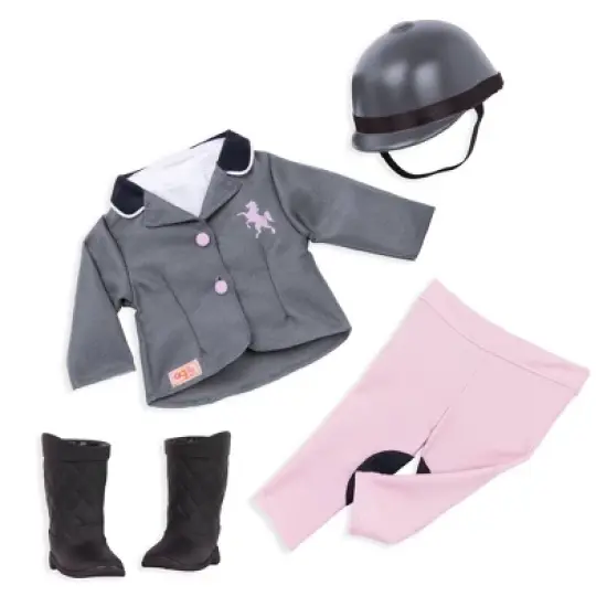 Our Generation Rashida Posable 18" Horseback Riding Doll & Storybook image {6}