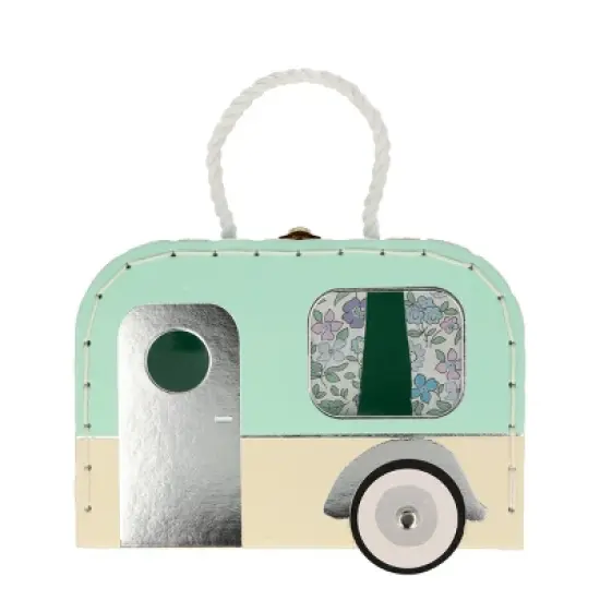 Meri Meri Caravan Bunny Mini Suitcase Doll (Pack of 1) image {5}