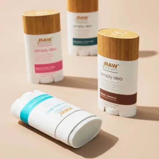 Raw Sugar Simply Deo Solid Deodorant - Vanilla Bean + Charcoal - 2.7oz image {9}
