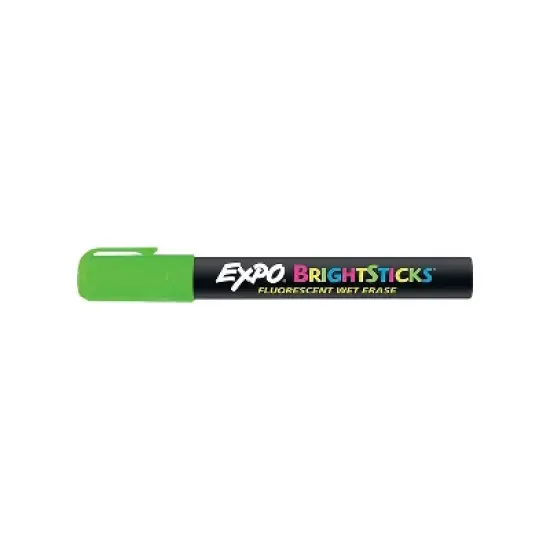 EXPO Bright Sticks Wet-Erase Fluorescent Marker Set Bullet Tip Assorted 14075 image {3}