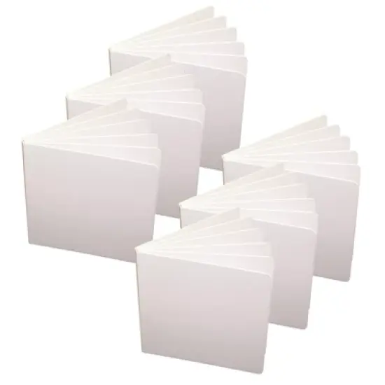 Ashley Productions&reg; Blank Chunky Board Book, 5" x 5", White, Pack of 6 image {2}