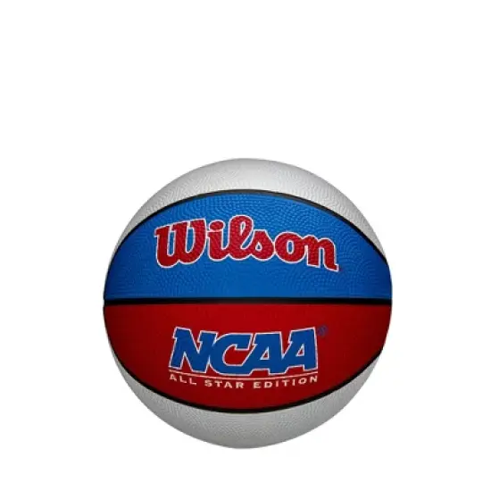 Wilson NCAA Mini Basketball RWB: Composite Shell, Butyl Bladder image {4}