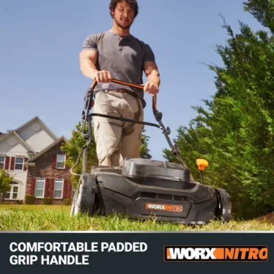 Worx Nitro WG855 40V Power Share Brushless 14&rdquo; Cordless Dethatcher (Batteries & Charger Included) image {7}