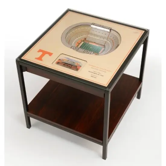 NCAA Tennessee Volunteers 25-Layer StadiumViews Lighted End Table image {5}