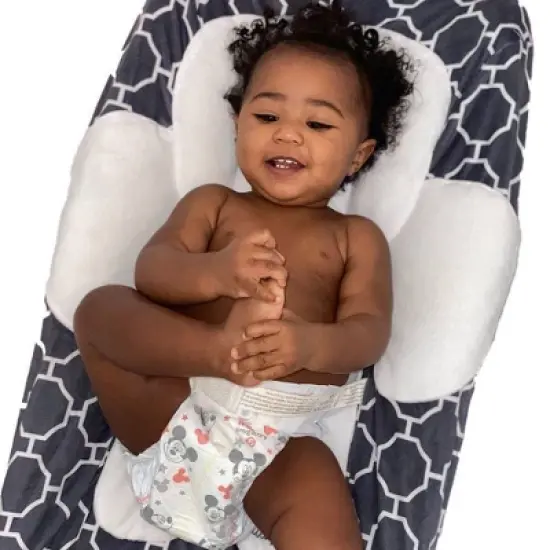 PillowSheets Ultra Plush Changing Pad Cover, With Built-in Body Support image {1}