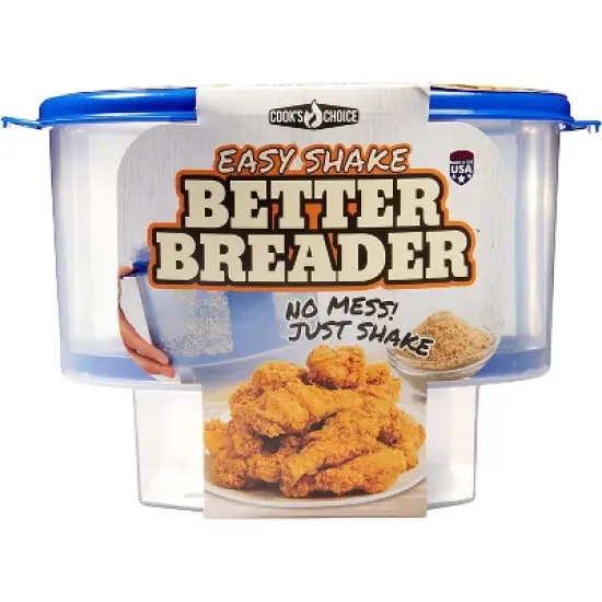 Cook's Choice Original Better Breader Bowl- All-in-One Mess-Free Batter Breading Station for Home image {2}
