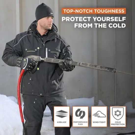 RefrigiWear Extreme Hooded Insulated Jacket image {3}