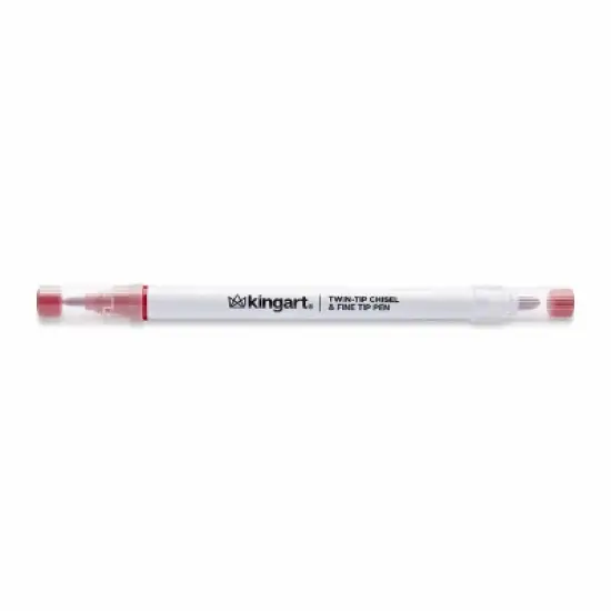 KINGART Twin-Tip Chisel & Fine Markers 36 Colors image {7}