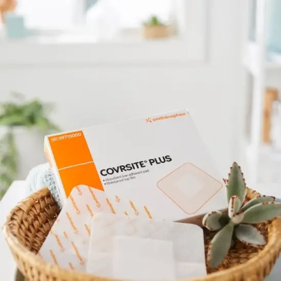COVRSITE Plus Composite Dressing White 4 x 4" 59715000, 10 Ct image {2}