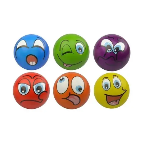 Insten 24 Pack Mini Emoji Soft Foam Stress Balls, Party Favors image {4}