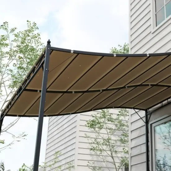 Outsunny Pergola Canopy Replacement for 10' x 10' Pergola (Outsunny 84C-038 Series), with Drainage Holes image {4}