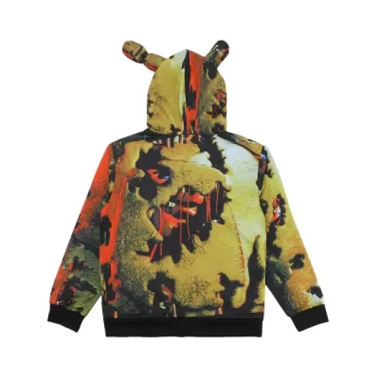 Five Nights At Freddy's Long Sleeve Men's Full-Zip Cosplay Hoodie image {4}