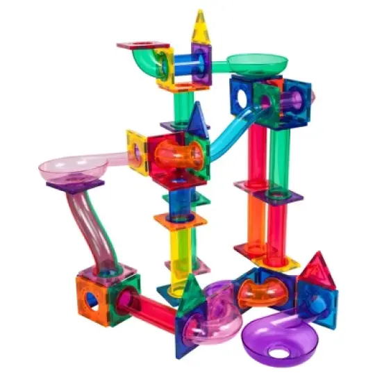 Picasso Tiles Magnetic Marble Run 100pc Building Set image {2}