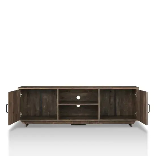 Fraire Contemporary TV Stand for TVs up to 60" Reclaimed Oak - HOMES: Inside + Out image {3}