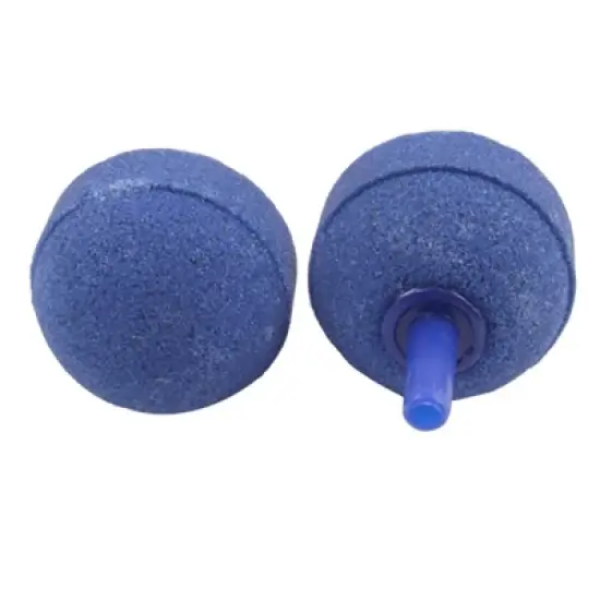 Unique Bargains Aquarium Ball Shaped Bubble Release Air Stones Fhnwi Blue 2 Pcs image {1}