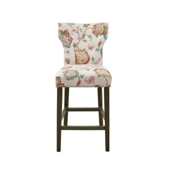 Saffron Tufted Back Counter Height Barstool - Madison Park image {7}