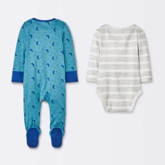  Baby Boys' 16pk Layette Gifting Bundle - Cloud Island&trade; Blue image {2}