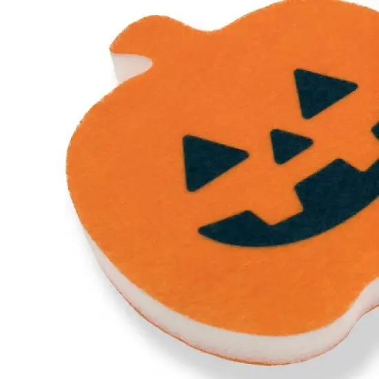 Halloween Dish Sponge Pumpkin - Bullseye's Playground&trade; image {2}