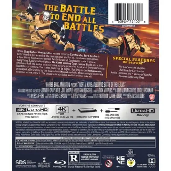 Mortal Kombat Legends: Battle of the Realms image {2}