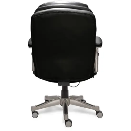Back N Motion Health & Wellness Managers Chair Black Leather - Serta image {5}