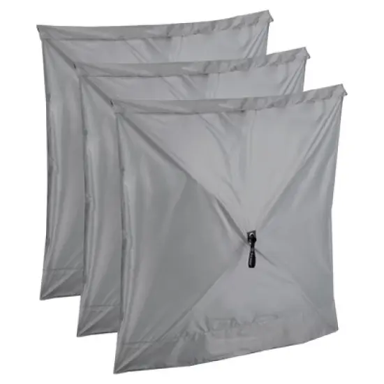 Clam Quick Set Screen Hub Gray Fabric Wind & Sun Panels, Accessory Only (6 Pack) image {1}